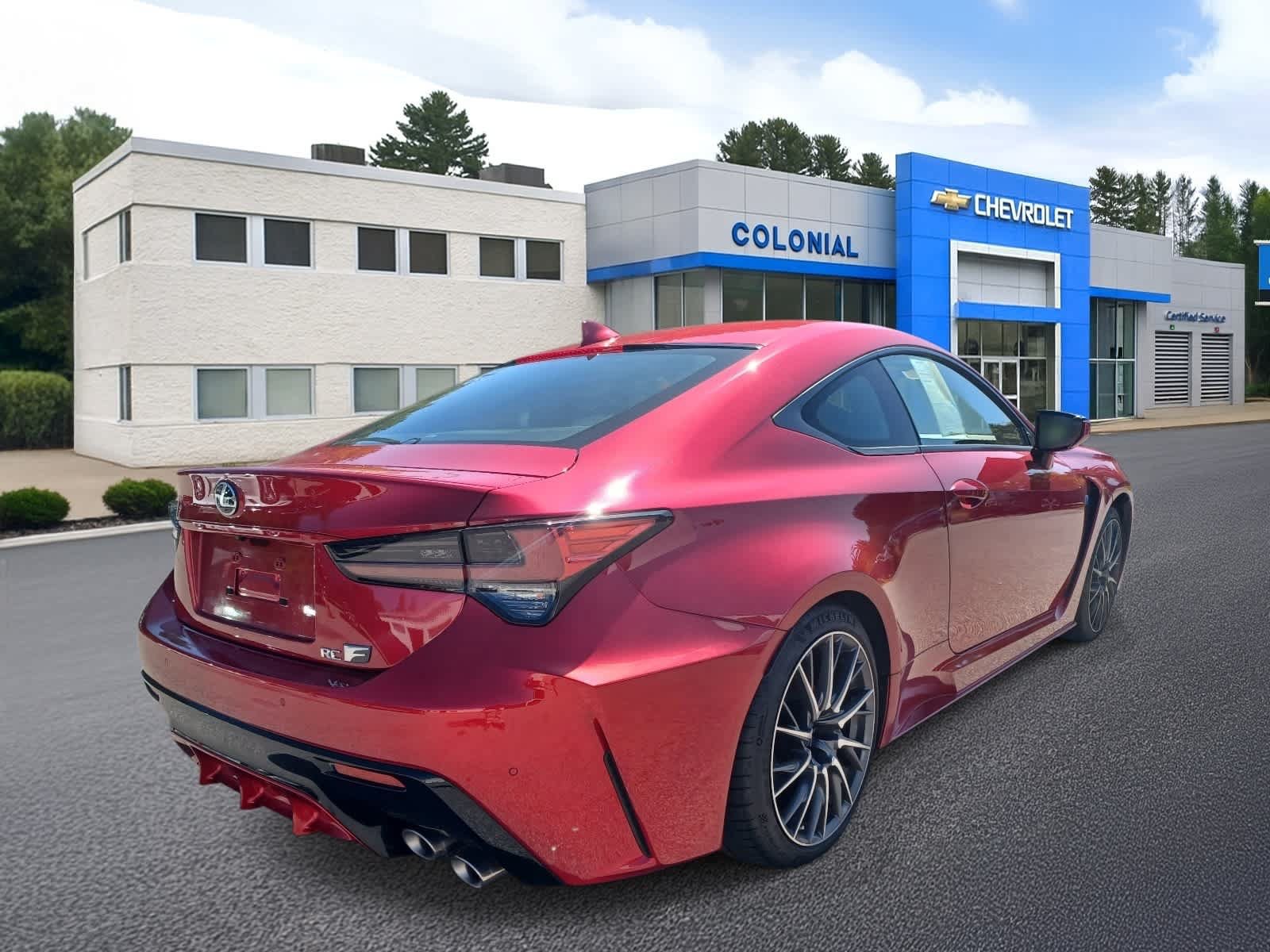 Used 2022 Lexus RC F w/ Premium Package RWD image 4