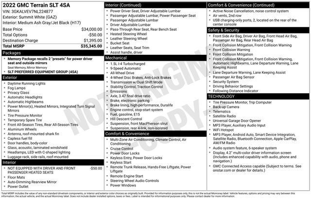 Used 2022 GMC Terrain SLT image 11