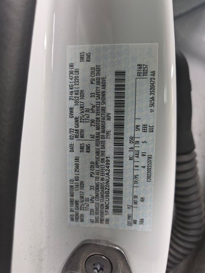 Used 2022 Ford Escape SE AWD/4WD image 14