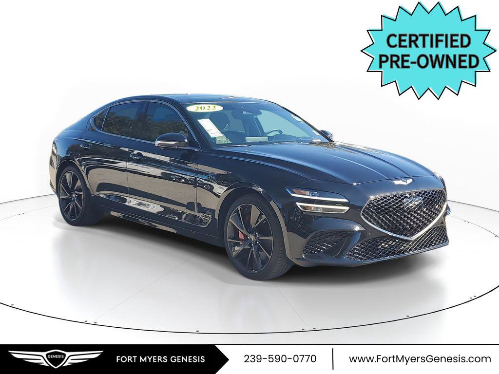 Used 2022 Genesis G70 3.3T image 1