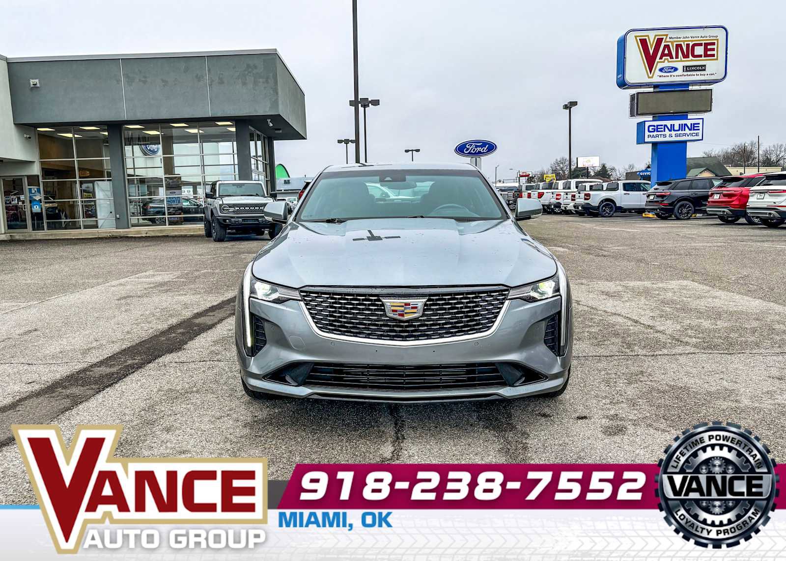 Used 2023 Cadillac CT4 Premium Luxury w/ Climate Package AWD/4WD image 2