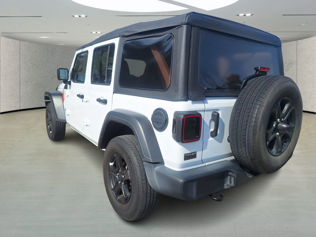 Used 2021 Jeep Wrangler Unlimited Sport image 3