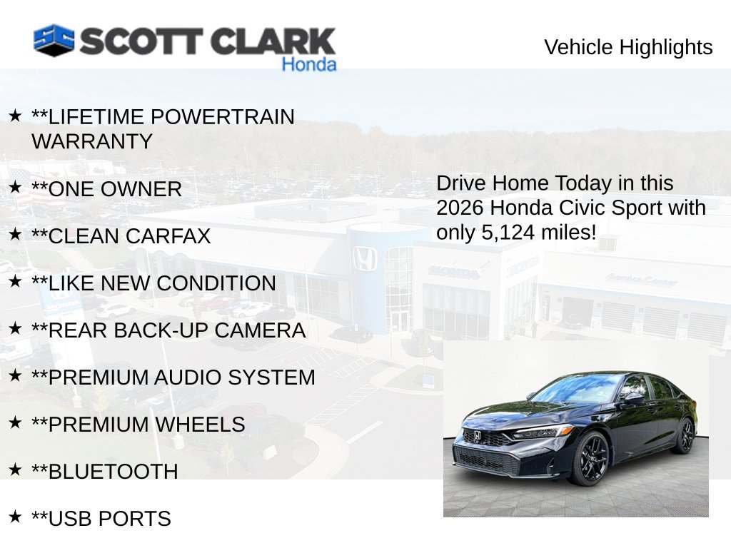 Used 2026 Honda Civic Sport image 11