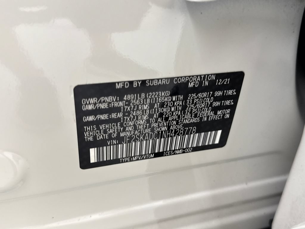 Certified 2022 Subaru Forester Premium AWD/4WD image 26