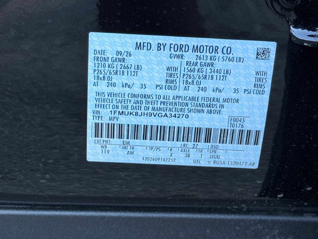 New 2027 Ford Explorer Tremor w/ Tremor Convenience Package AWD/4WD image 25