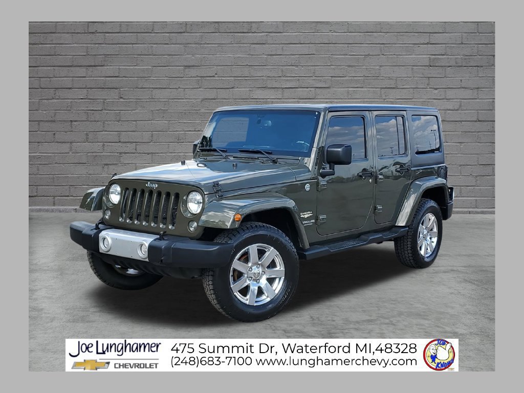 Used 2015 Jeep Wrangler Unlimited Sahara w/ Dual Top Group