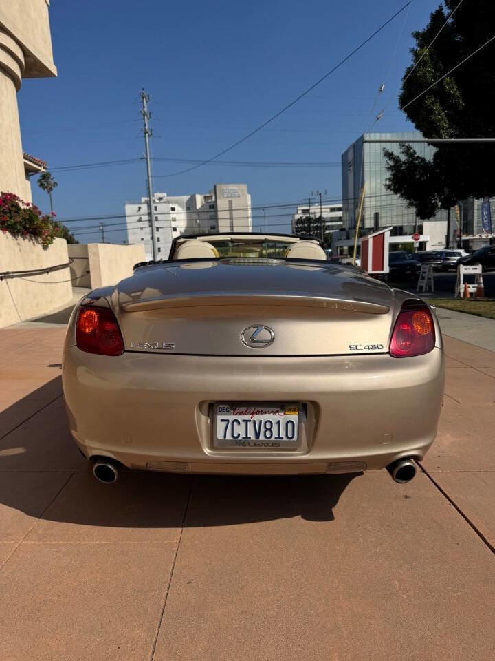 Used 2003 Lexus SC 430 Convertible RWD image 27