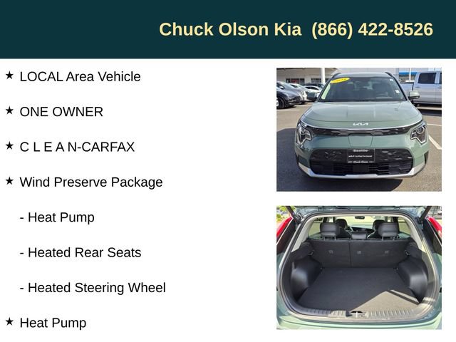 Certified 2024 Kia Niro Wind w/ Wind Preserve Package FWD image 5