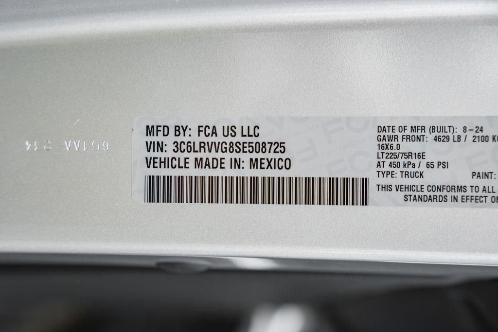 New 2025 RAM ProMaster 2500 w/ Quick Order Package 22G SLT image 31