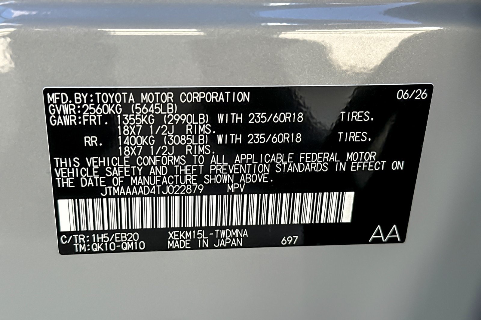 New 2026 Toyota C-HR AWD/4WD image 27