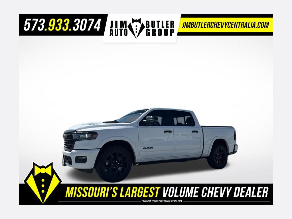 Used 2025 RAM 1500 Laramie w/ Night Edition AWD/4WD image 1