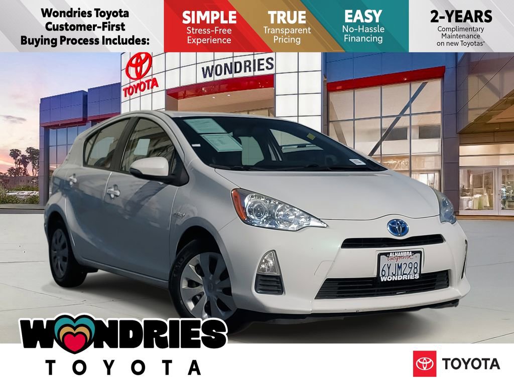 Used 2012 Toyota Prius C One