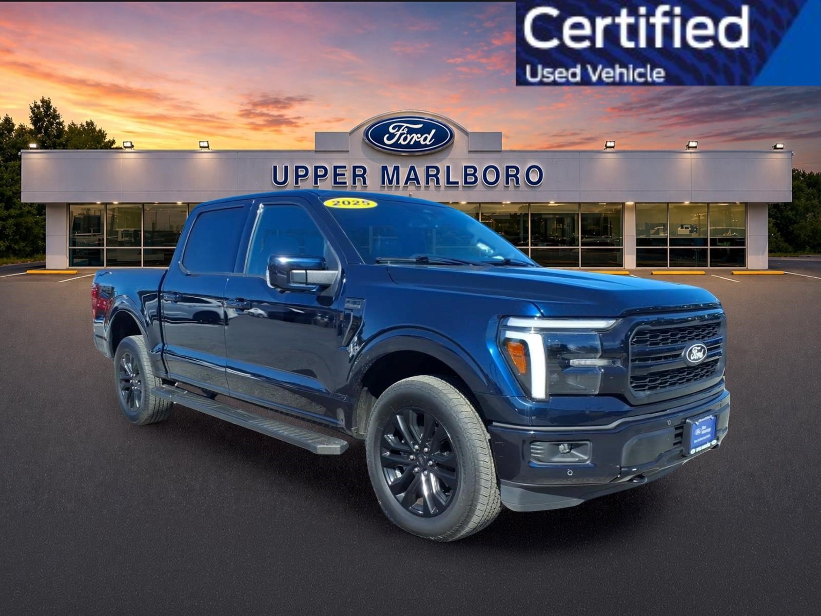 Certified 2025 Ford F150 Lariat w/ Equipment Group 502A High AWD/4WD image 1