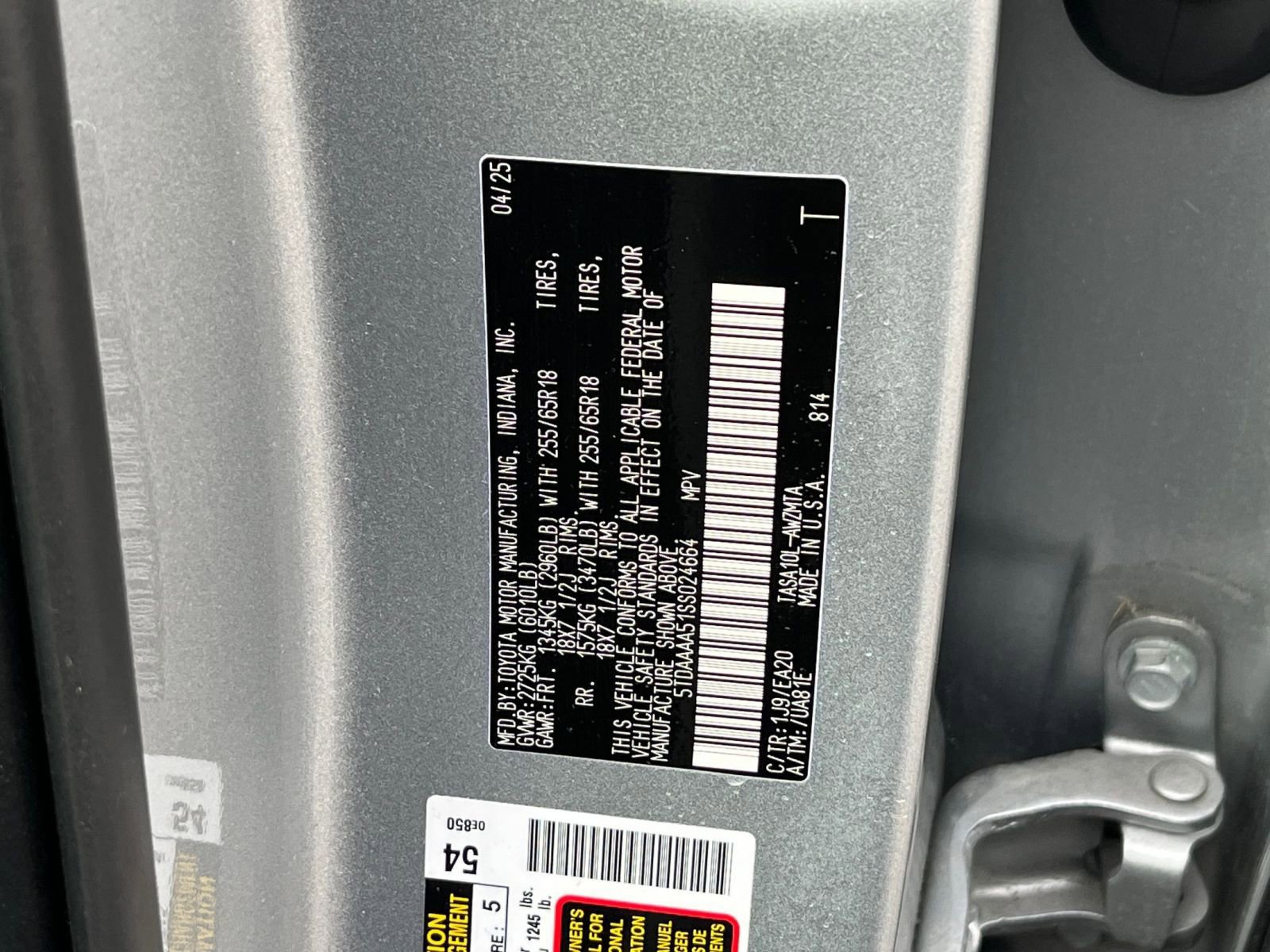 Used 2025 Toyota Grand Highlander FWD image 30