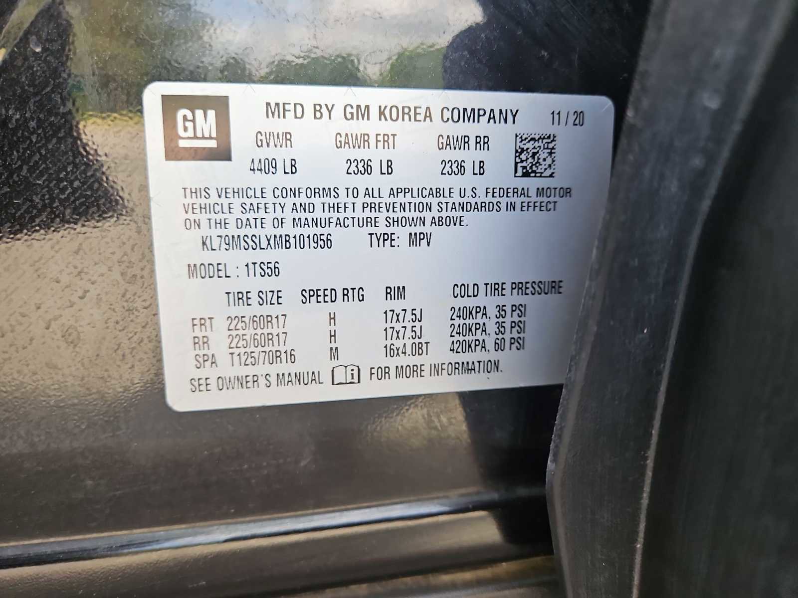 Used 2021 Chevrolet TrailBlazer ACTIV w/ Sun and Liftgate Package image 35