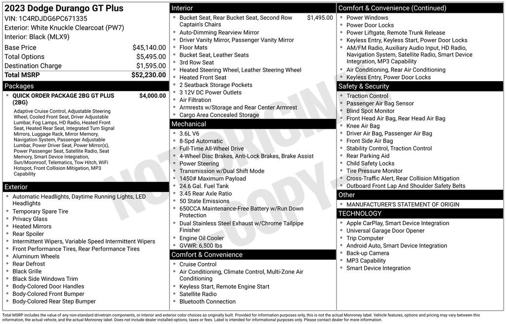 Used 2023 Dodge Durango GT image 4