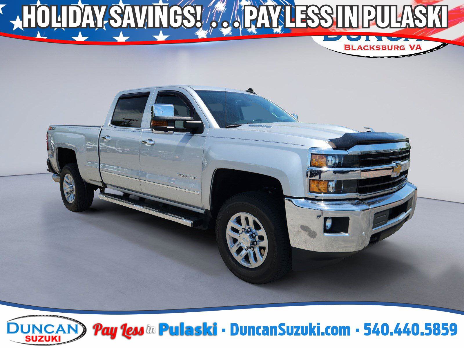 Used 2018 Chevrolet Silverado 3500 LTZ w/ Duramax Plus Package AWD/4WD image 1