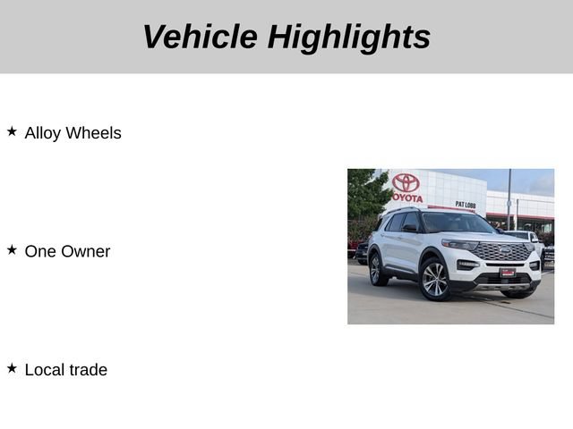 Used 2020 Ford Explorer Platinum w/ Premium Technology Package AWD/4WD image 5