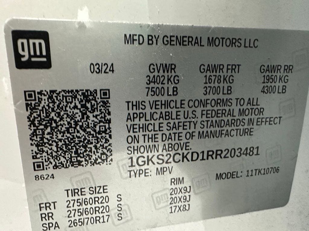 Used 2024 GMC Yukon AT4 w/ AT4 Premium Package image 11