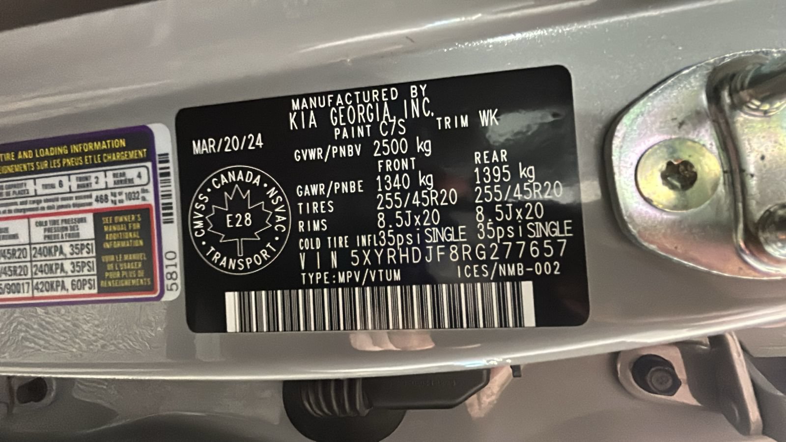 Used 2024 Kia Sorento X-Line EX AWD/4WD image 10