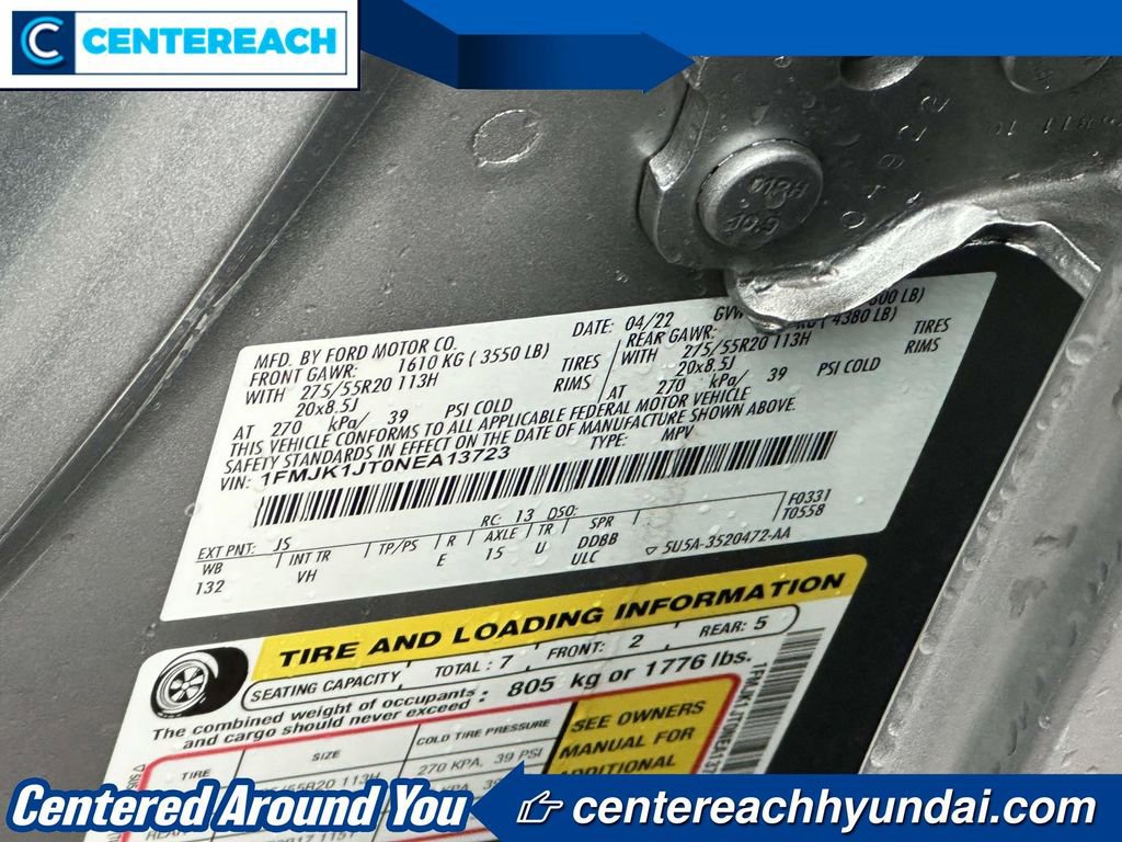 Used 2022 Ford Expedition Max XLT AWD/4WD image 17