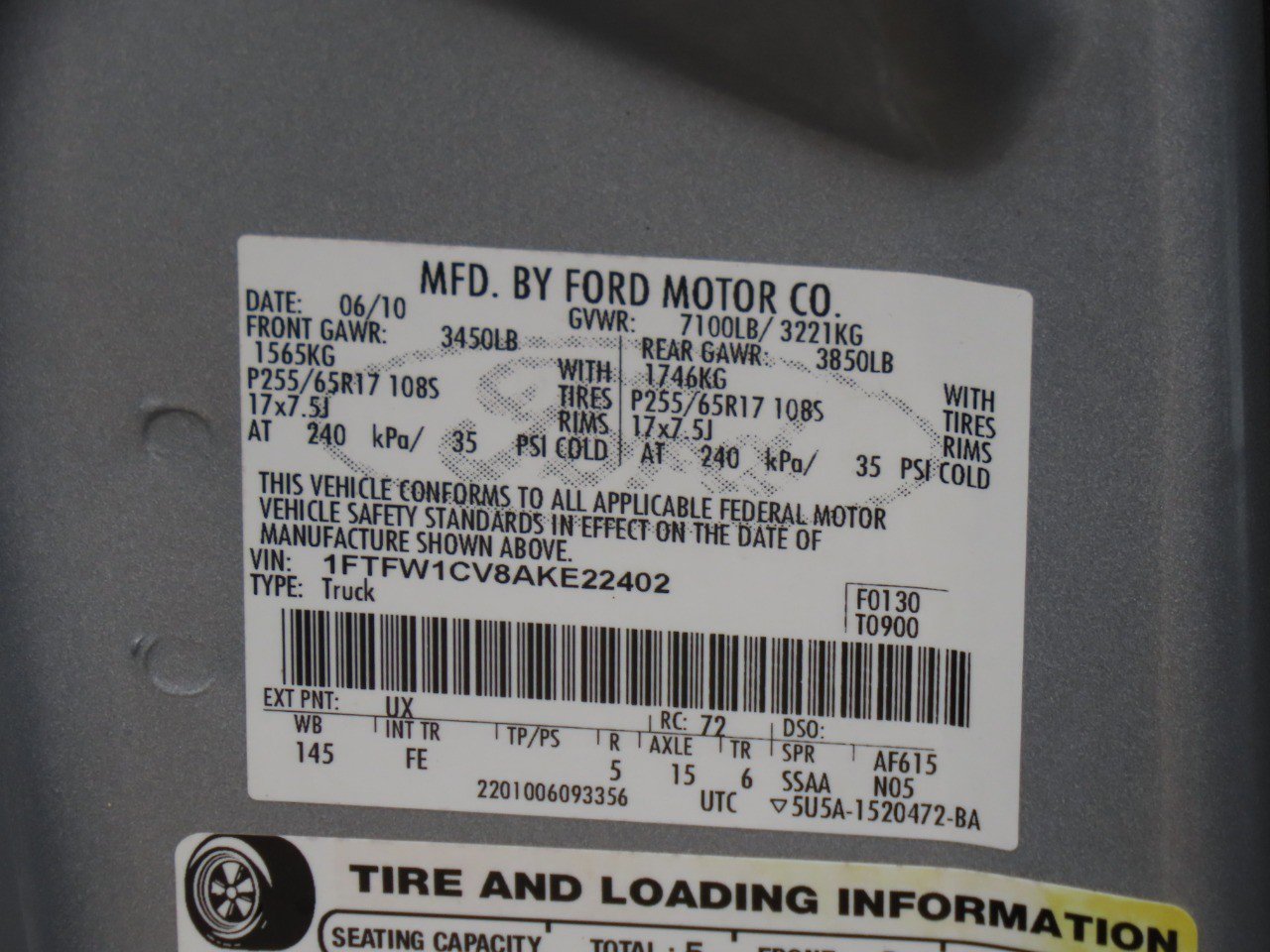 Used 2010 Ford F150 XLT RWD image 31