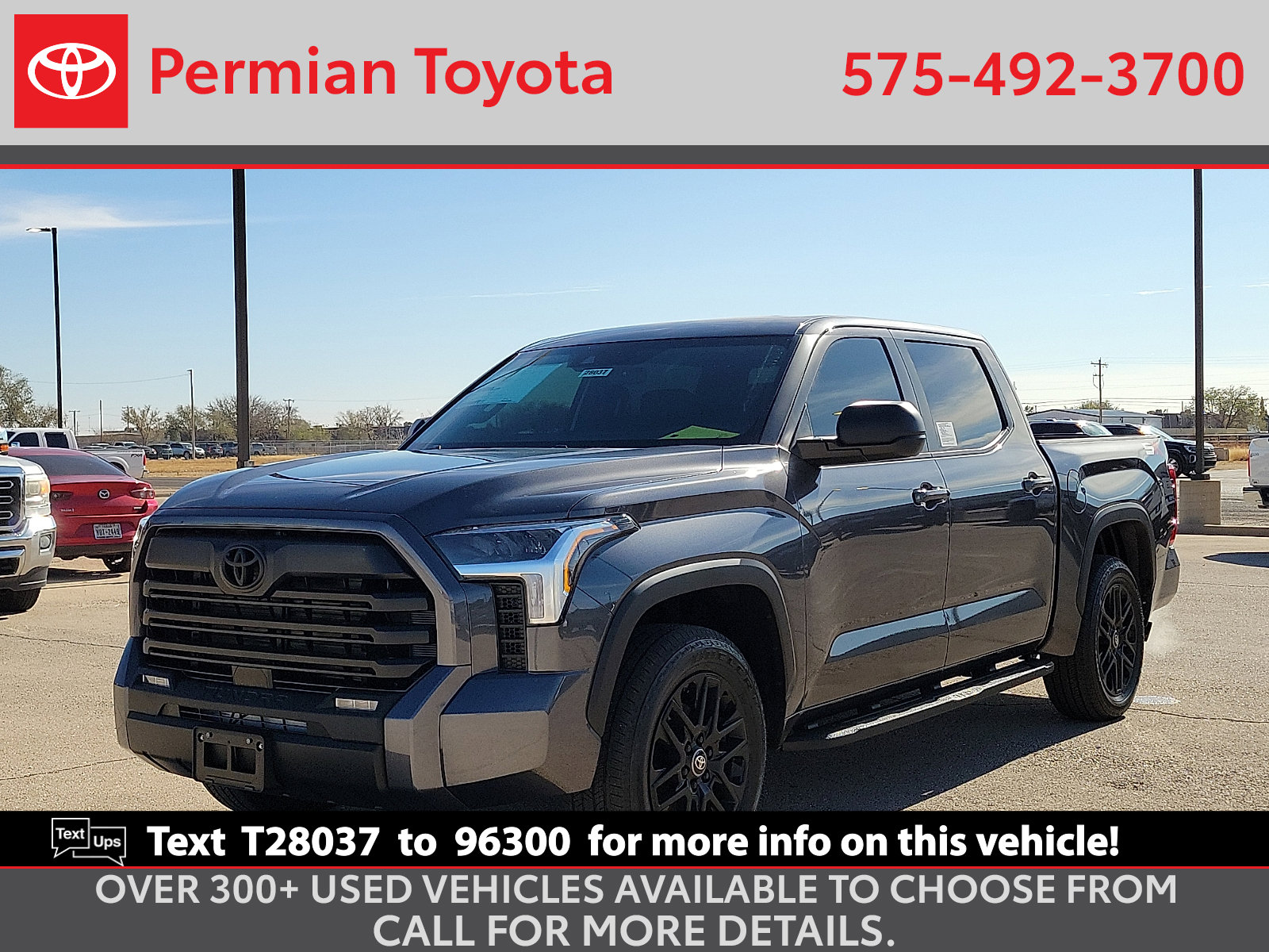 New 2026 Toyota Tundra SR5 w/ SX Package