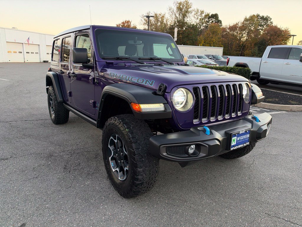 Used 2023 Jeep Wrangler Unlimited Rubicon 4xe w/ Cold Weather Group AWD/4WD image 9