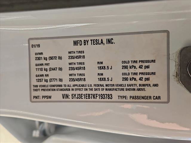 Used 2019 Tesla Model 3 Long Range image 27