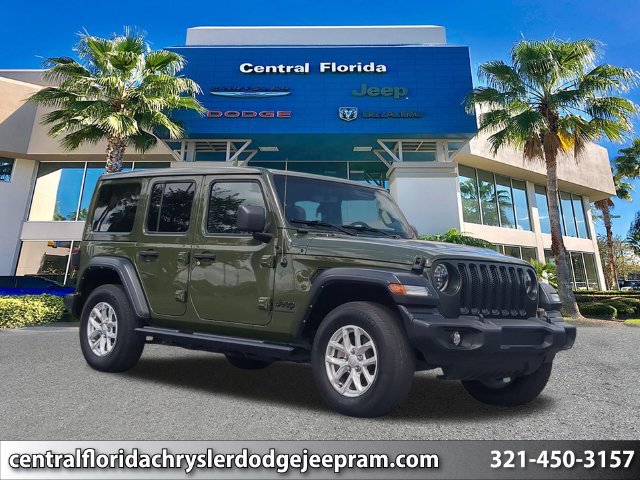 Used 2023 Jeep Wrangler Unlimited Sport w/ Sun And Sound Package