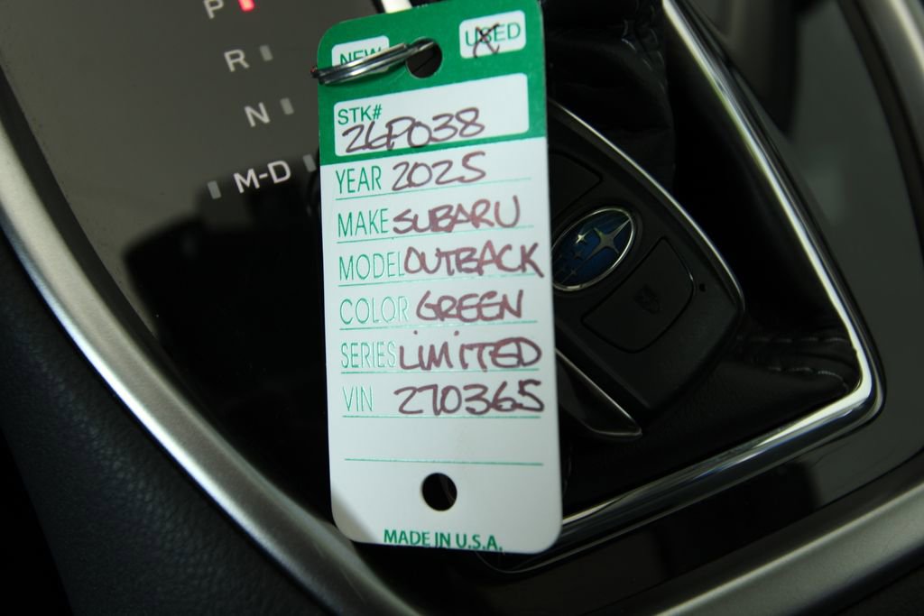 Certified 2025 Subaru Outback Limited image 29