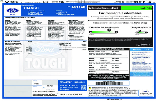 New 2026 Ford Transit 250 Low Roof RWD image 22