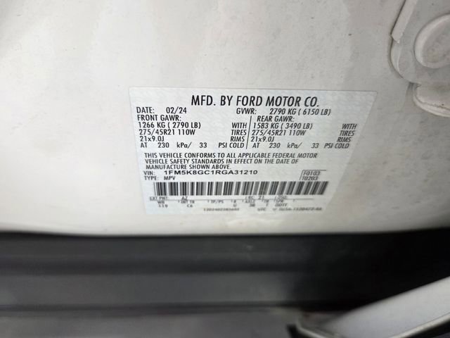 Used 2024 Ford Explorer ST w/ Equipment Group 401A image 18