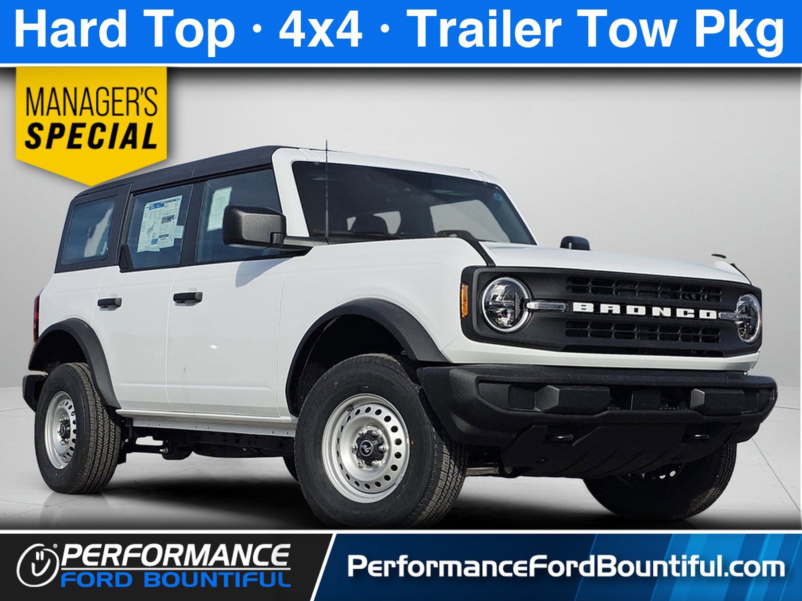 New 2025 Ford Bronco 4-Door AWD/4WD image 1