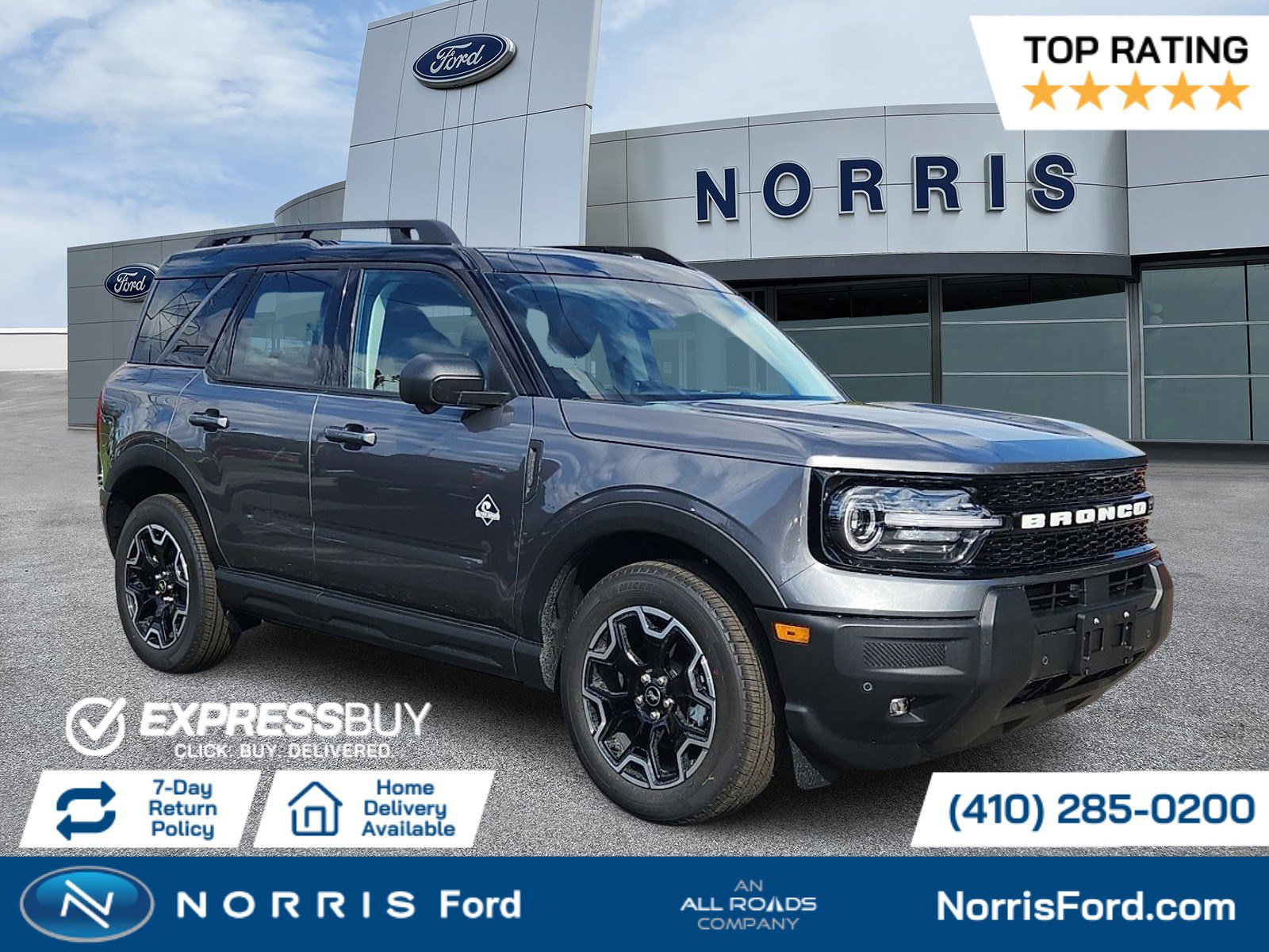 New 2025 Ford Bronco Sport Outer Banks w/ Outer Banks Tech Package+