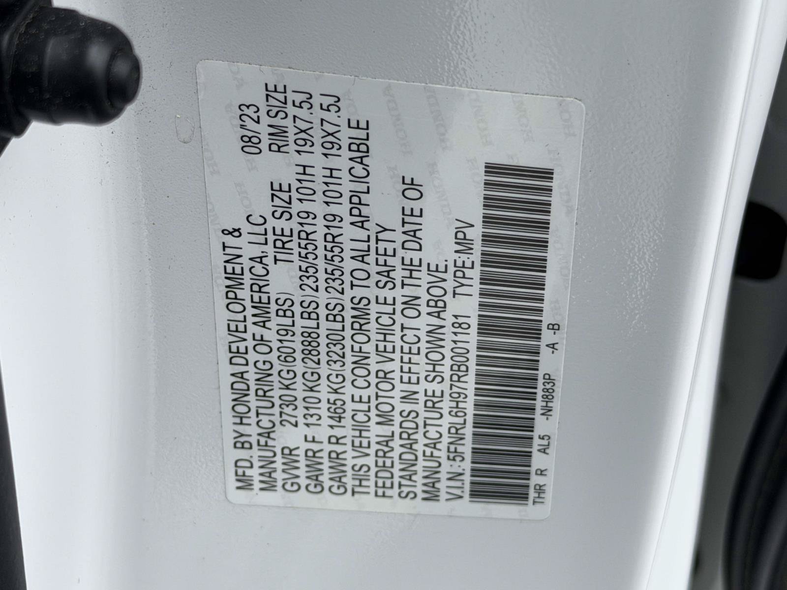 Certified 2024 Honda Odyssey Elite image 20