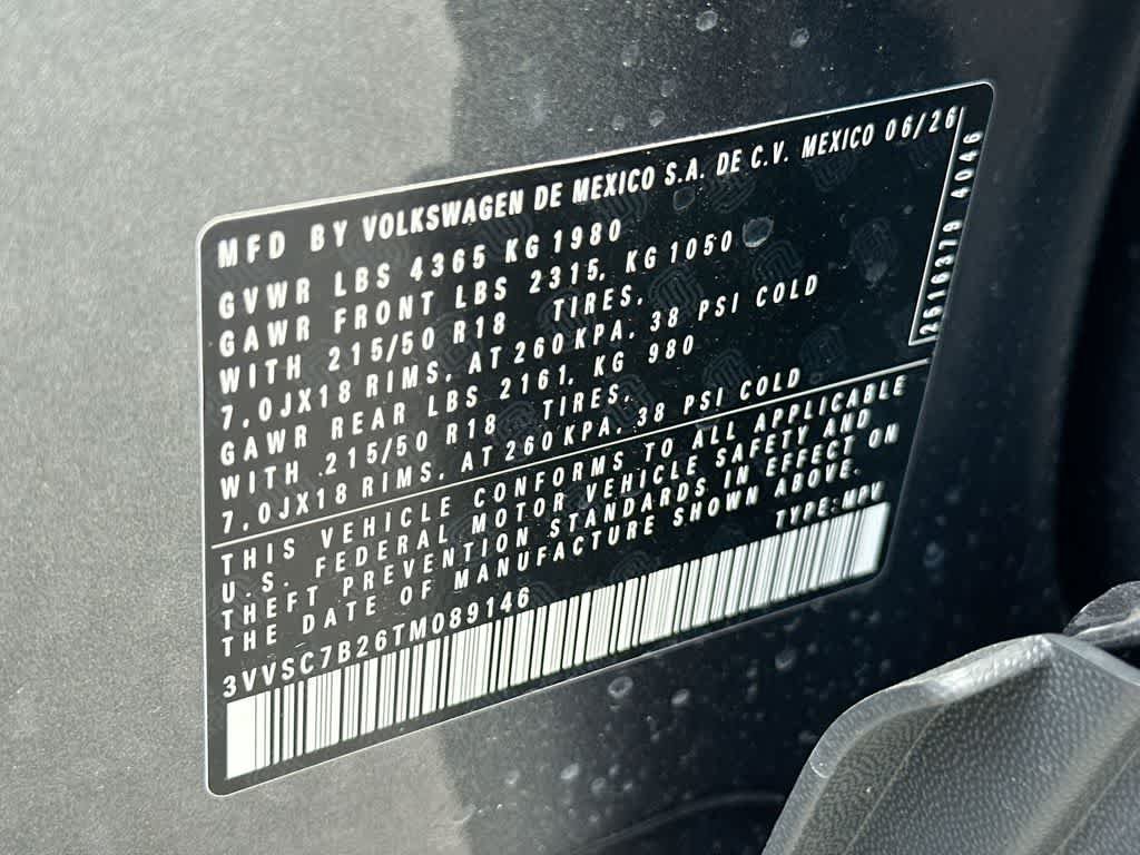 New 2026 Volkswagen Taos SE FWD image 29