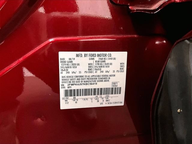Used 2019 Ford Edge SEL w/ Equipment Group 201A AWD/4WD image 32