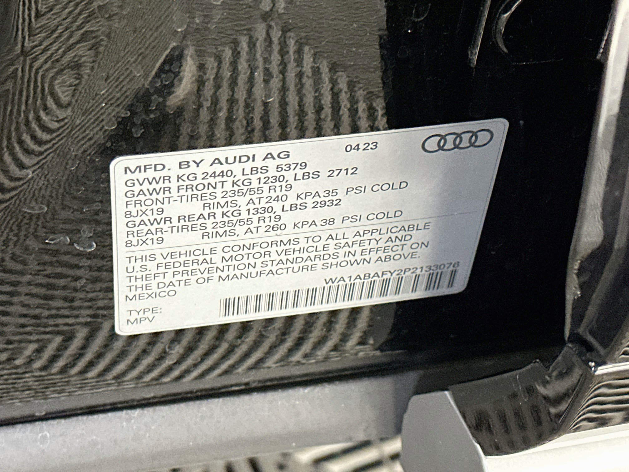 Used 2023 Audi Q5 2.0T Premium w/ Convenience Package AWD/4WD image 12