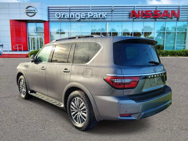 Used 2021 Nissan Armada SL w/ Captain's Chairs Package AWD/4WD image 3
