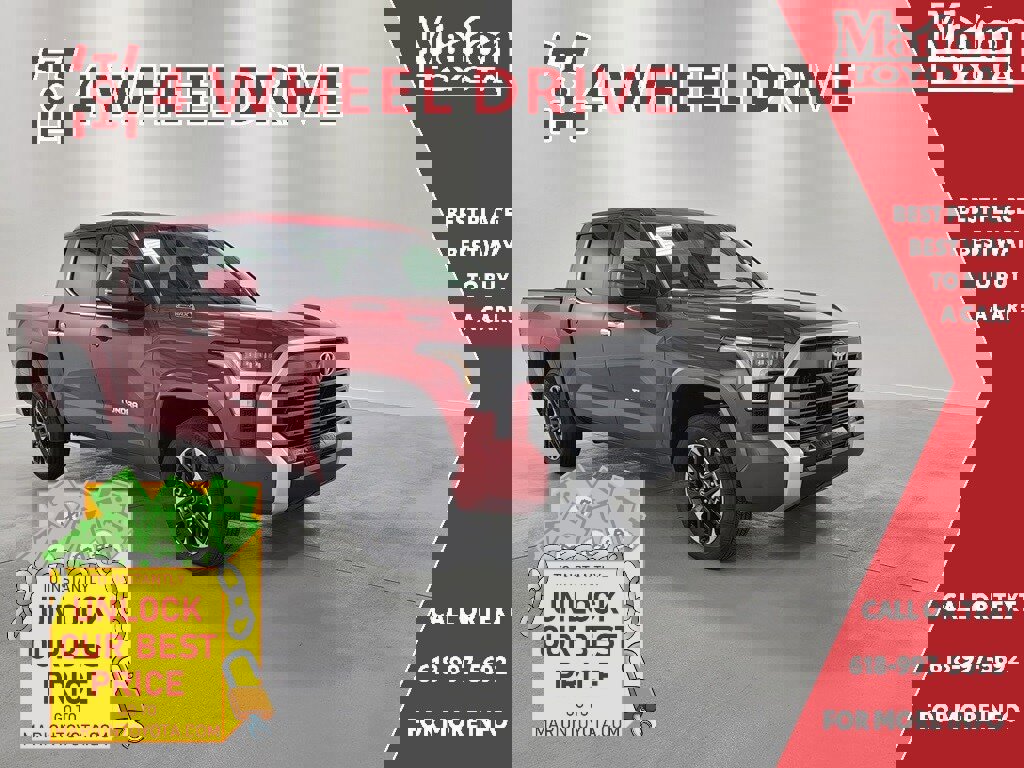 New 2026 Toyota Tundra Limited
