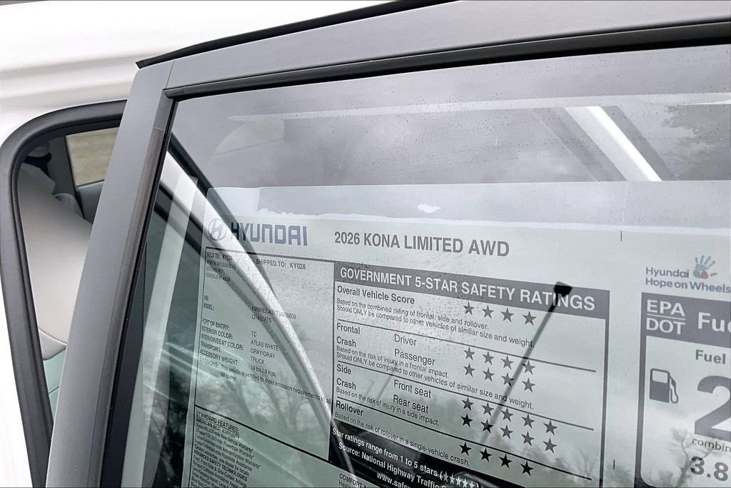 New 2026 Hyundai Kona Limited image 14