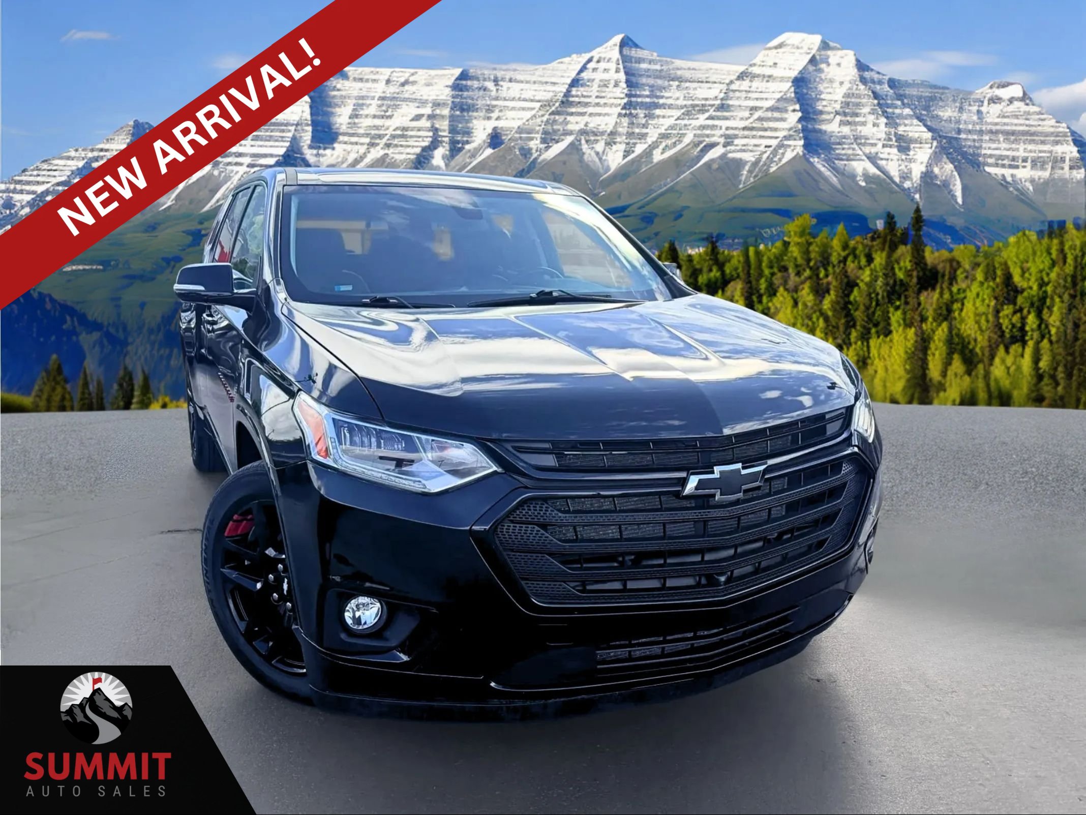 Used 2021 Chevrolet Traverse Premier w/ Redline Edition AWD/4WD image 1