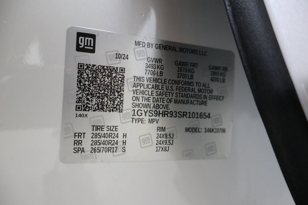 Used 2025 Cadillac Escalade V w/ LPO, Floor Liner Package image 97