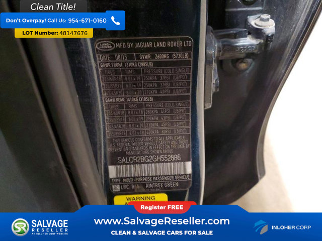 Used 2016 Land Rover Discovery Sport HSE image 17