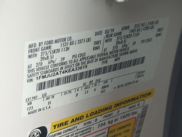 Used 2019 Ford Expedition Limited AWD/4WD image 28