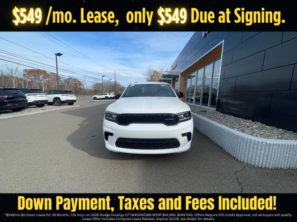 New 2026 Dodge Durango GT w/ Blacktop Package image 3
