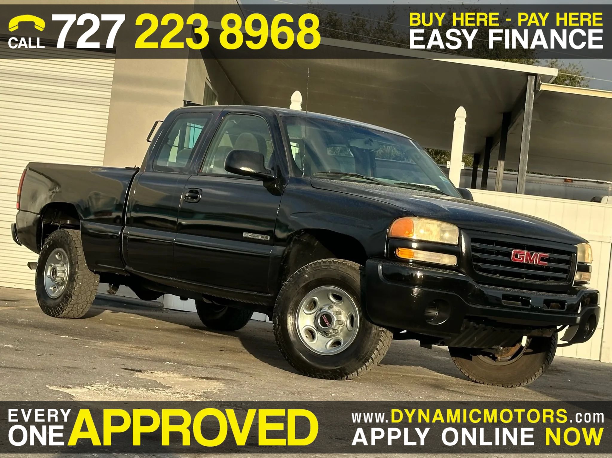 Used 2003 GMC Sierra 2500 4x4 Extended Cab