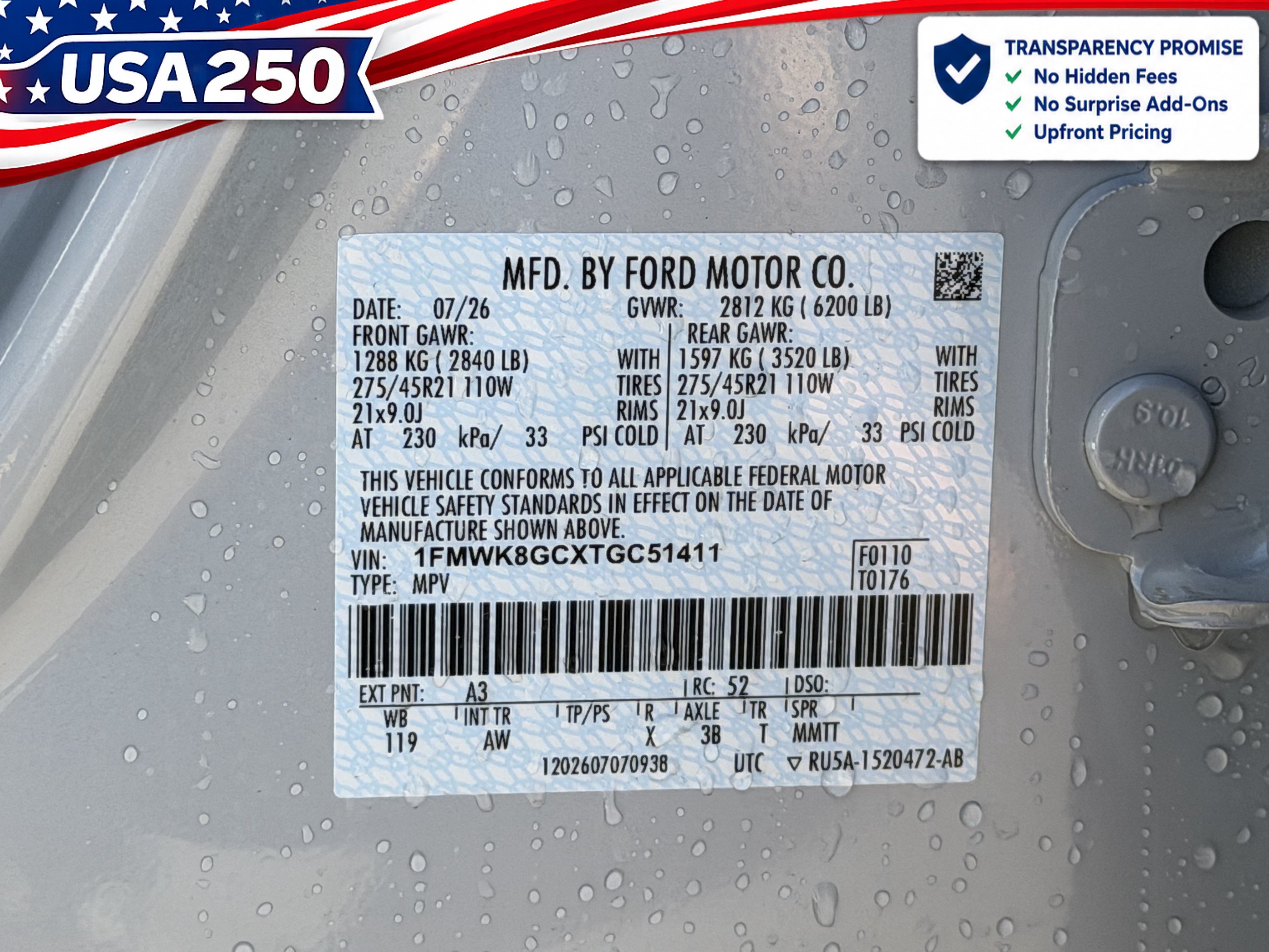 New 2026 Ford Explorer ST w/ Sun And Sound Package AWD/4WD image 27