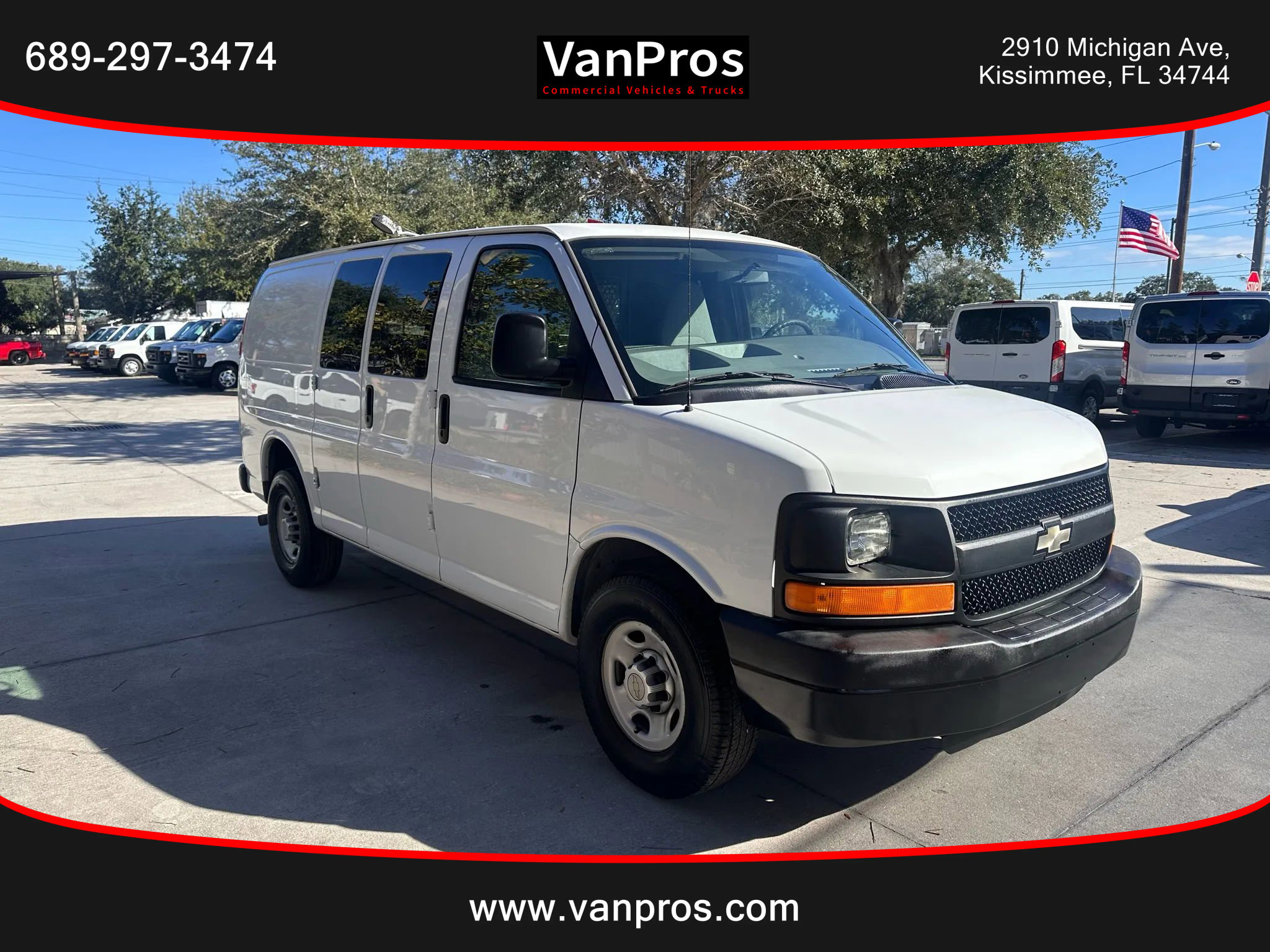 Used 2013 Chevrolet Express 2500 Van 3D image 6